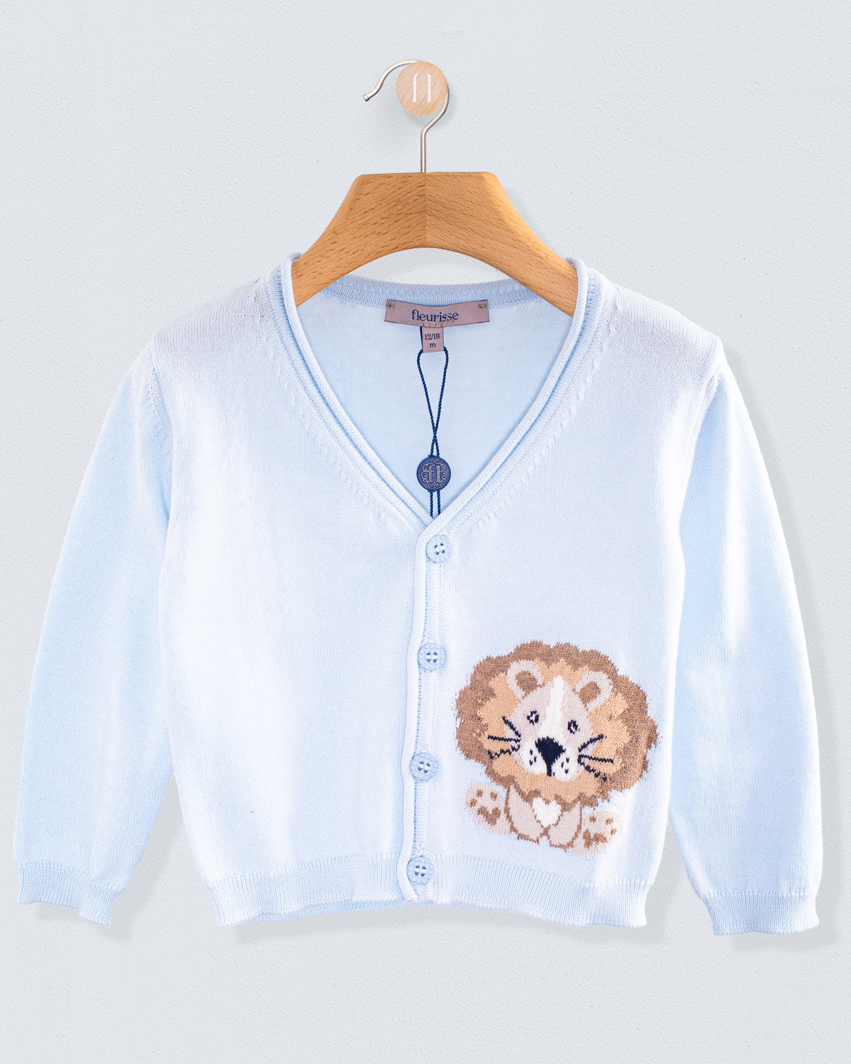 Henry Liberty Watercolor Blue Safari Shirt